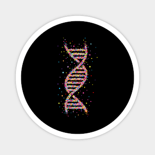 DNA Strand Double Helix Biologist Scientist Magnet